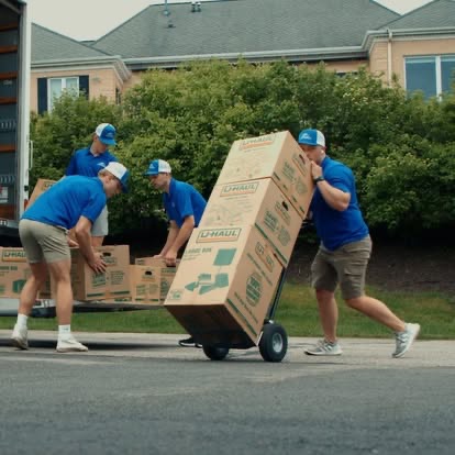 Peak Movers crew handling a move in the Fox Valley area