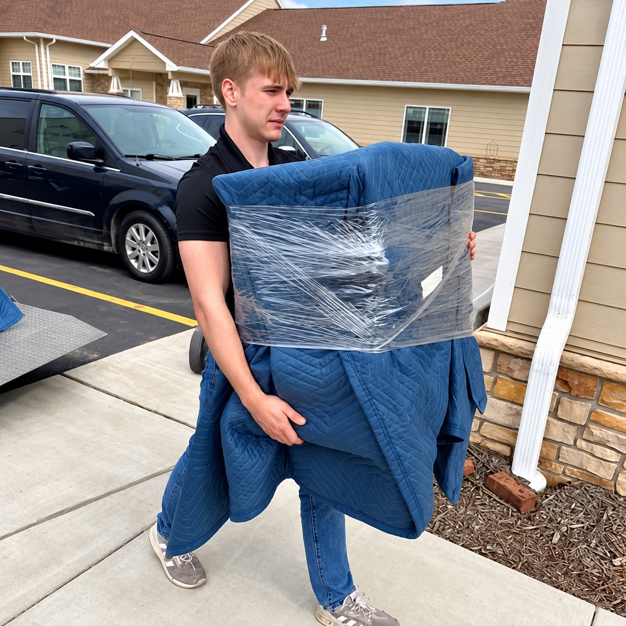 Peak Movers crew handling a move in the La Crosse Area area