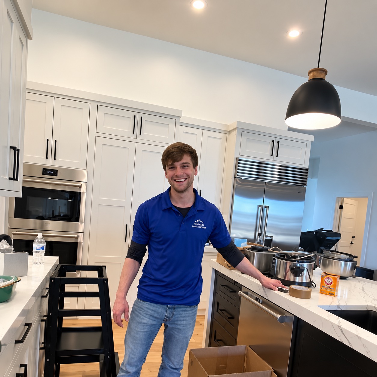 Peak Movers crew handling a move in the Central Wisconsin area